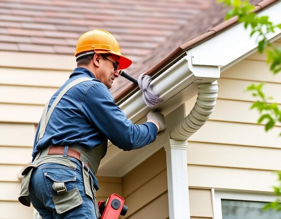 Eavestroughs & Soffit